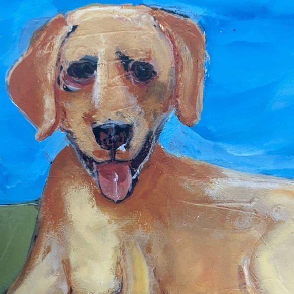 NANCY THOMAS➕RARE 2004 Retired Lab Wall Plaque - Picture 3 of 6